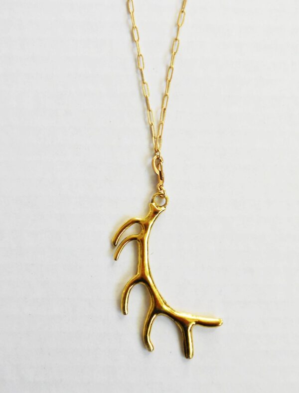 Stag Horn Pendant Necklace
